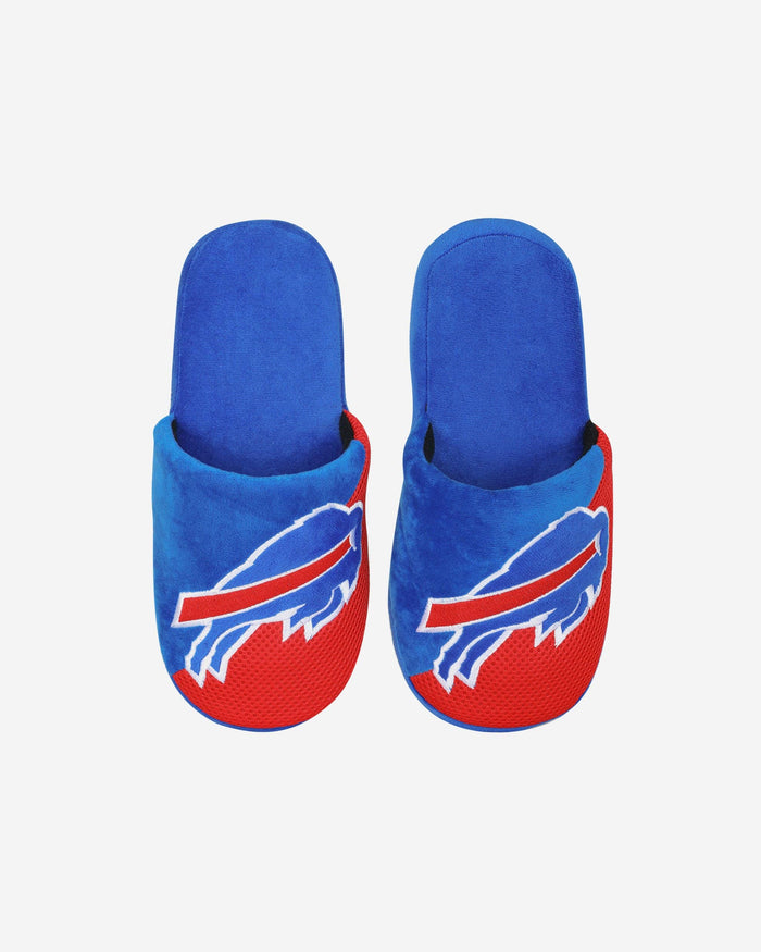 Buffalo Bills Youth Team Logo Staycation Slipper FOCO - FOCO.com