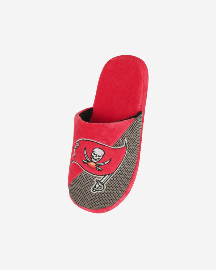 Tampa Bay Buccaneers Youth Team Logo Staycation Slipper FOCO - FOCO.com