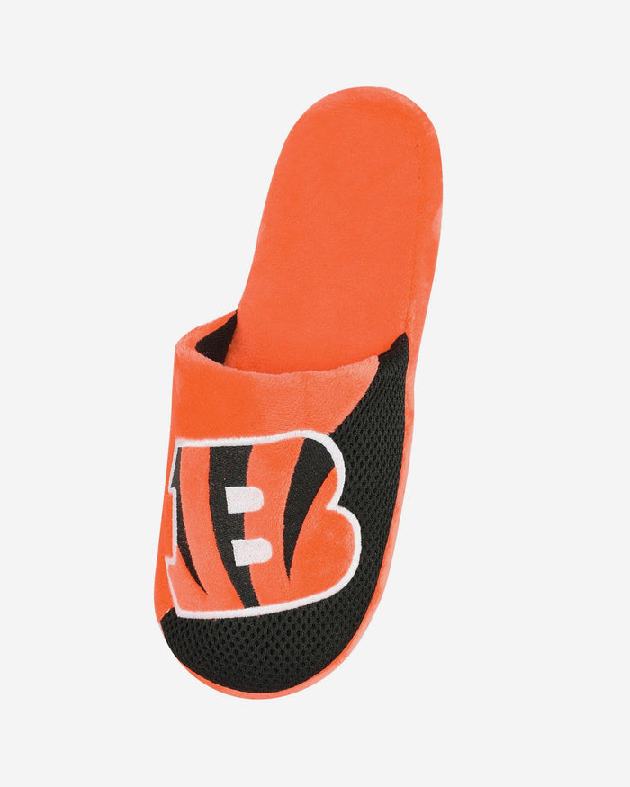 Cincinnati Bengals Team Logo Staycation Slipper FOCO - FOCO.com