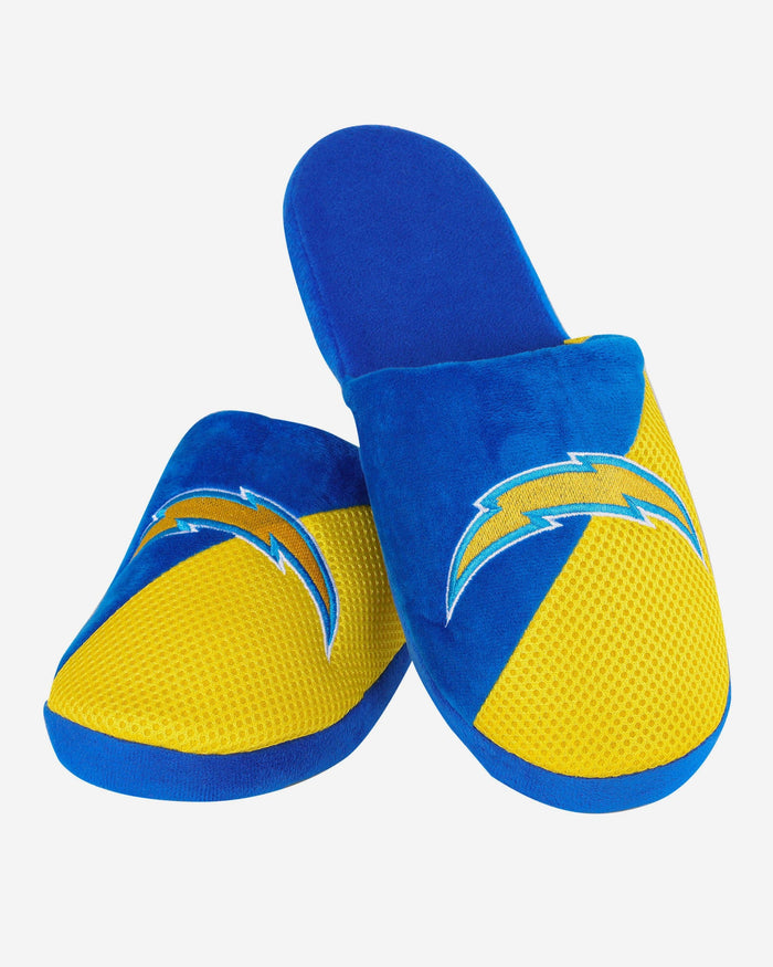 Los Angeles Chargers Team Logo Staycation Slipper FOCO - FOCO.com