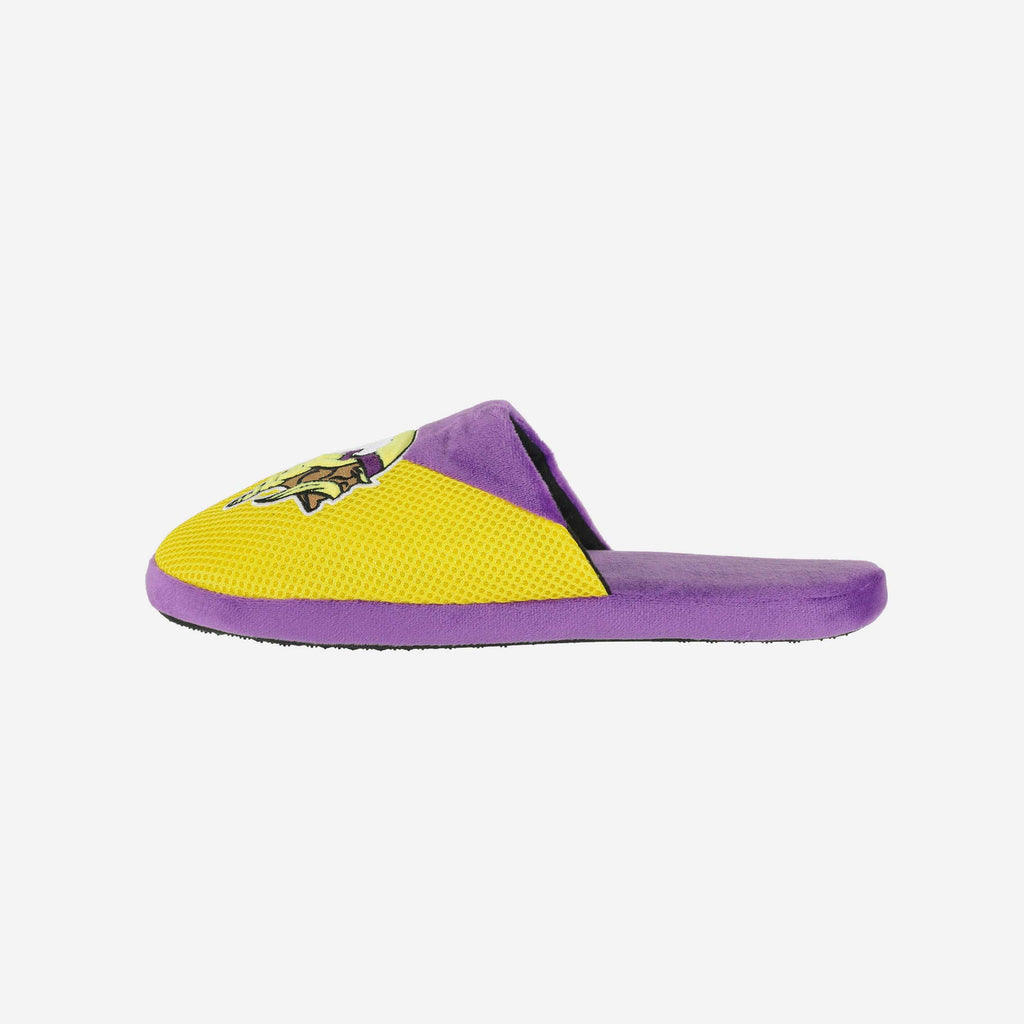 Minnesota Vikings Team Logo Staycation Slipper FOCO S - FOCO.com