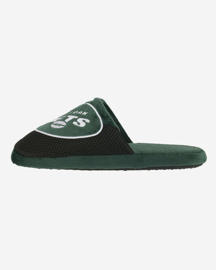 New York Jets Team Logo Staycation Slipper FOCO S - FOCO.com