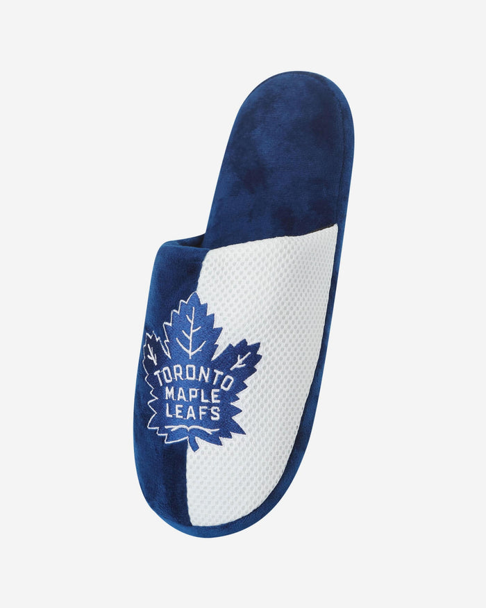 Toronto Maple Leafs Team Logo Staycation Slipper FOCO - FOCO.com