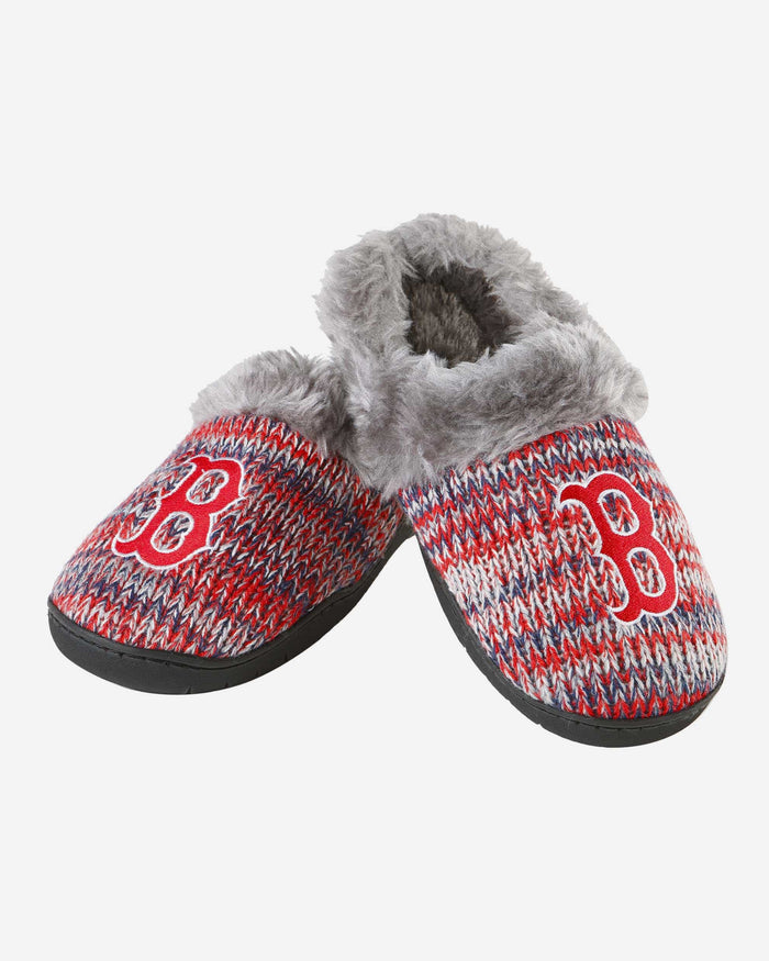 Boston Red Sox Womens Peak Slide Slipper FOCO - FOCO.com