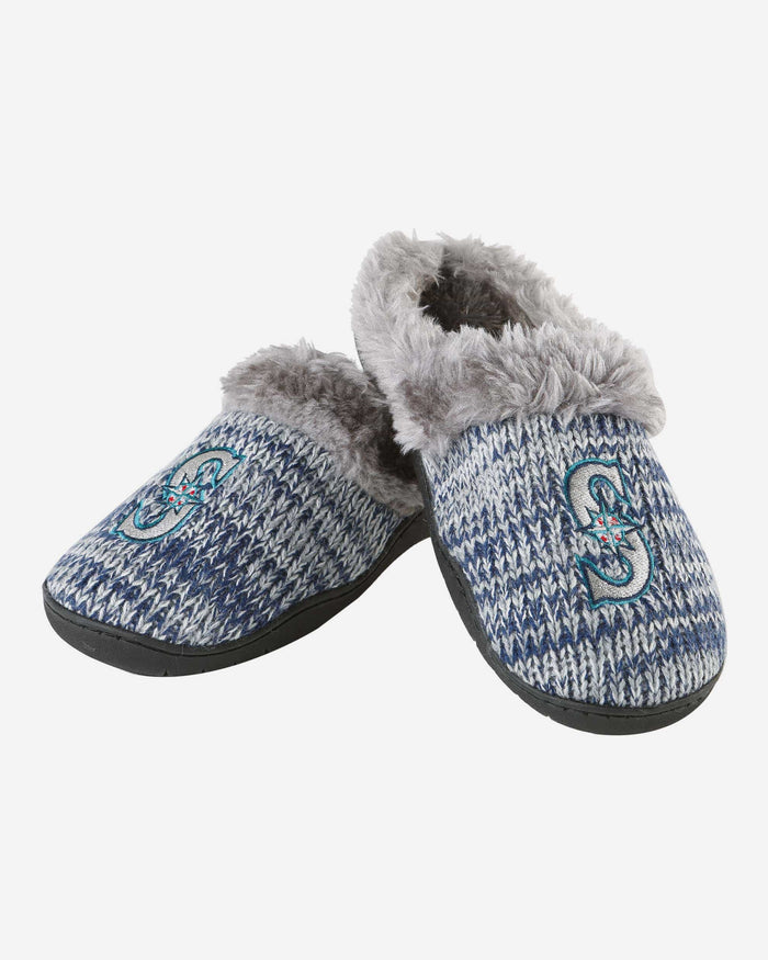 Seattle Mariners Womens Peak Slide Slipper FOCO - FOCO.com