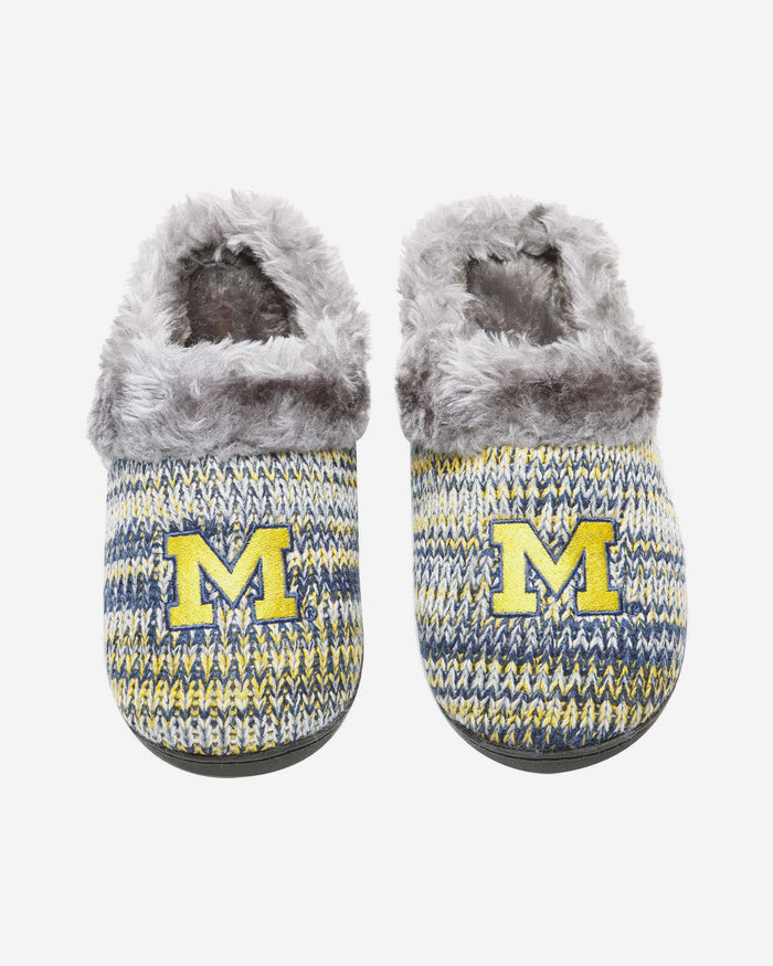 Michigan Wolverines Womens Peak Slide Slipper FOCO S - FOCO.com