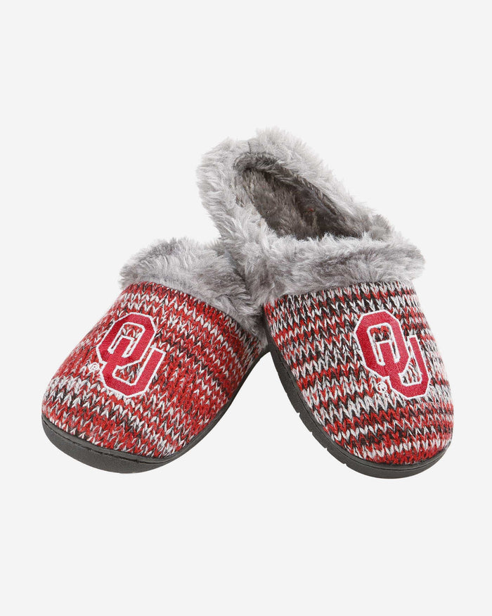 Oklahoma Sooners Womens Peak Slide Slipper FOCO - FOCO.com