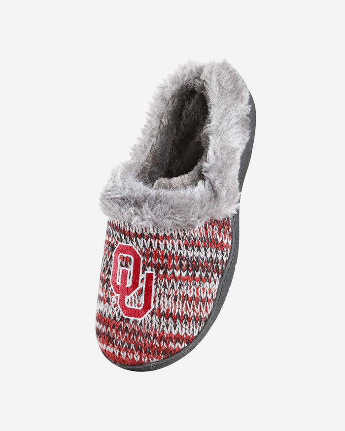 Oklahoma Sooners Womens Peak Slide Slipper FOCO - FOCO.com