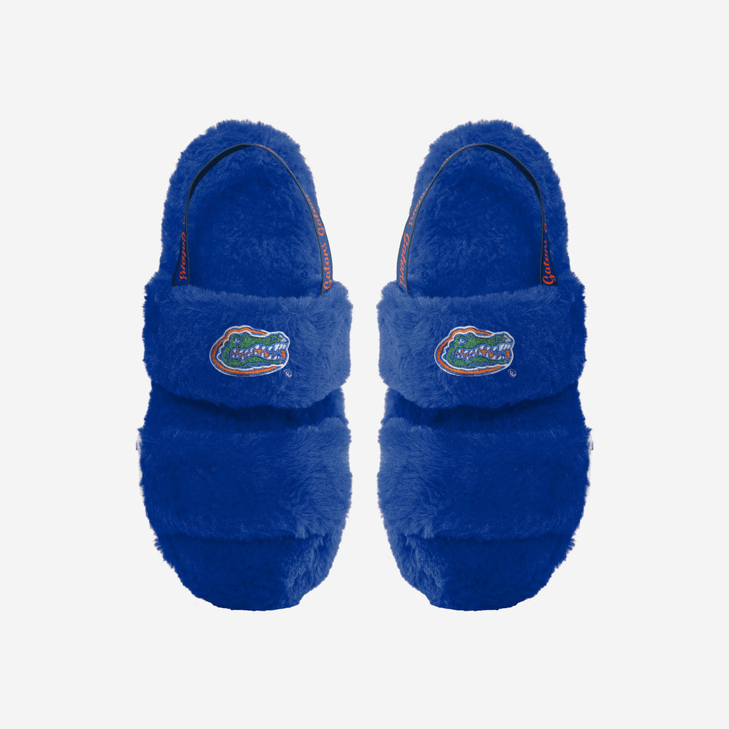 Florida Gators Womens Heel Strap Wordmark Fur Slide FOCO S - FOCO.com