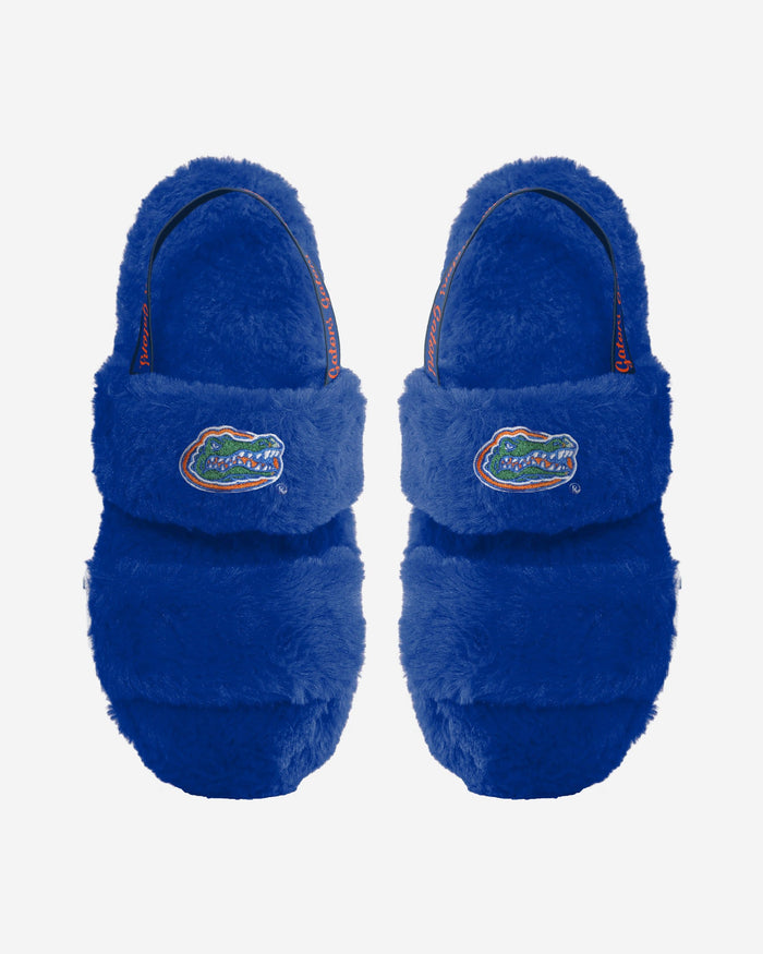 Florida Gators Womens Heel Strap Wordmark Fur Slide FOCO S - FOCO.com