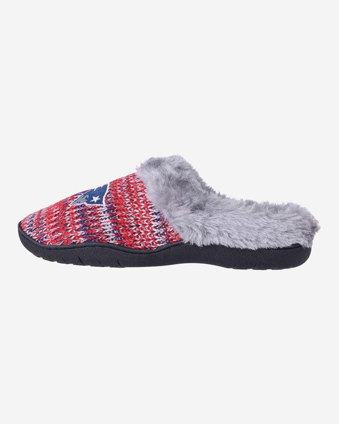 New England Patriots Womens Peak Slide Slippers FOCO - FOCO.com