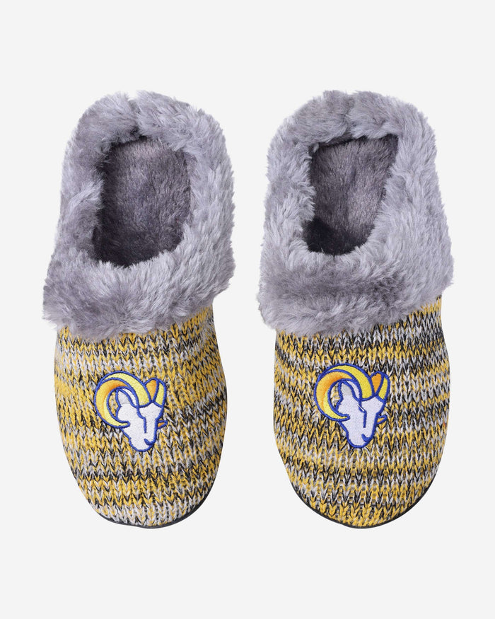 Los Angeles Rams Womens Peak Slide Slippers FOCO S - FOCO.com