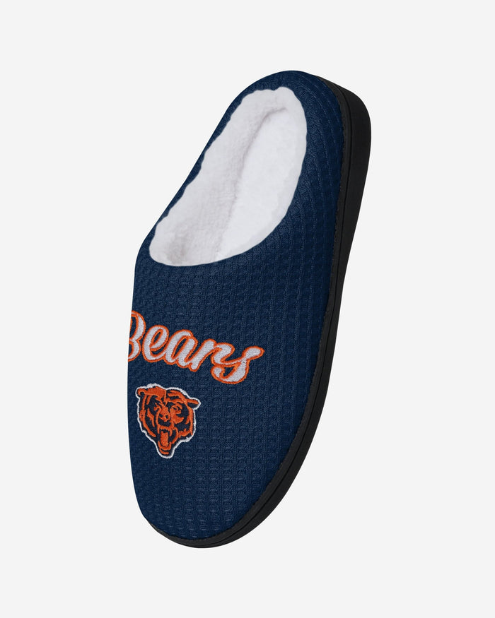 Chicago Bears Womens Sherpa Lined Memory Foam Slipper FOCO - FOCO.com