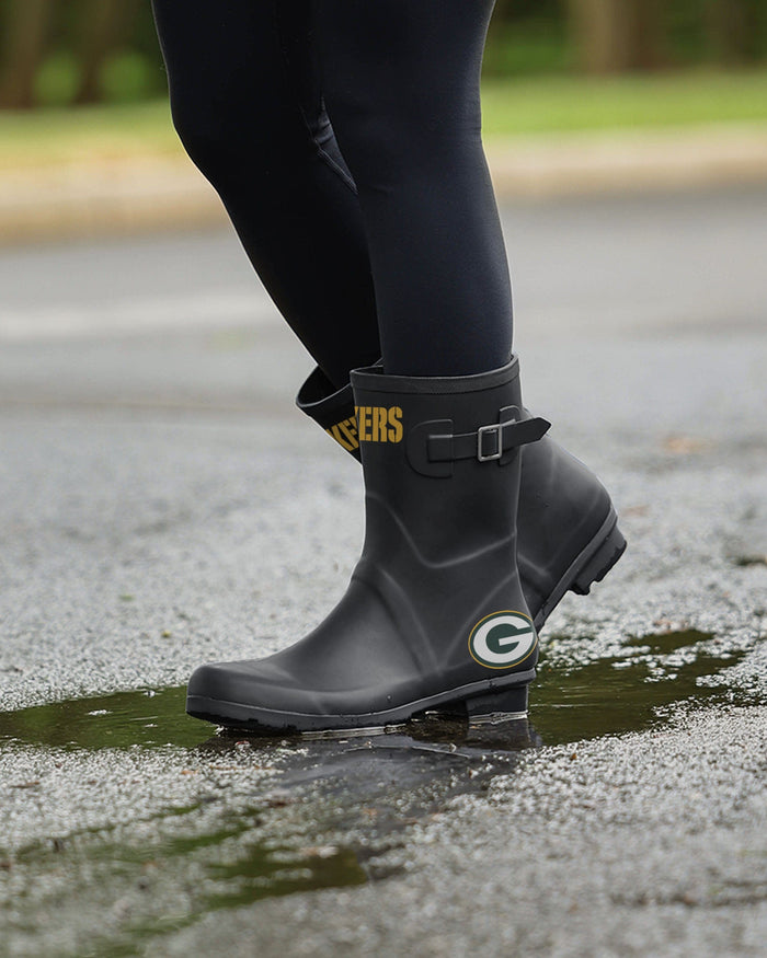 Green Bay Packers Womens Storm Ready Rain Boot FOCO - FOCO.com
