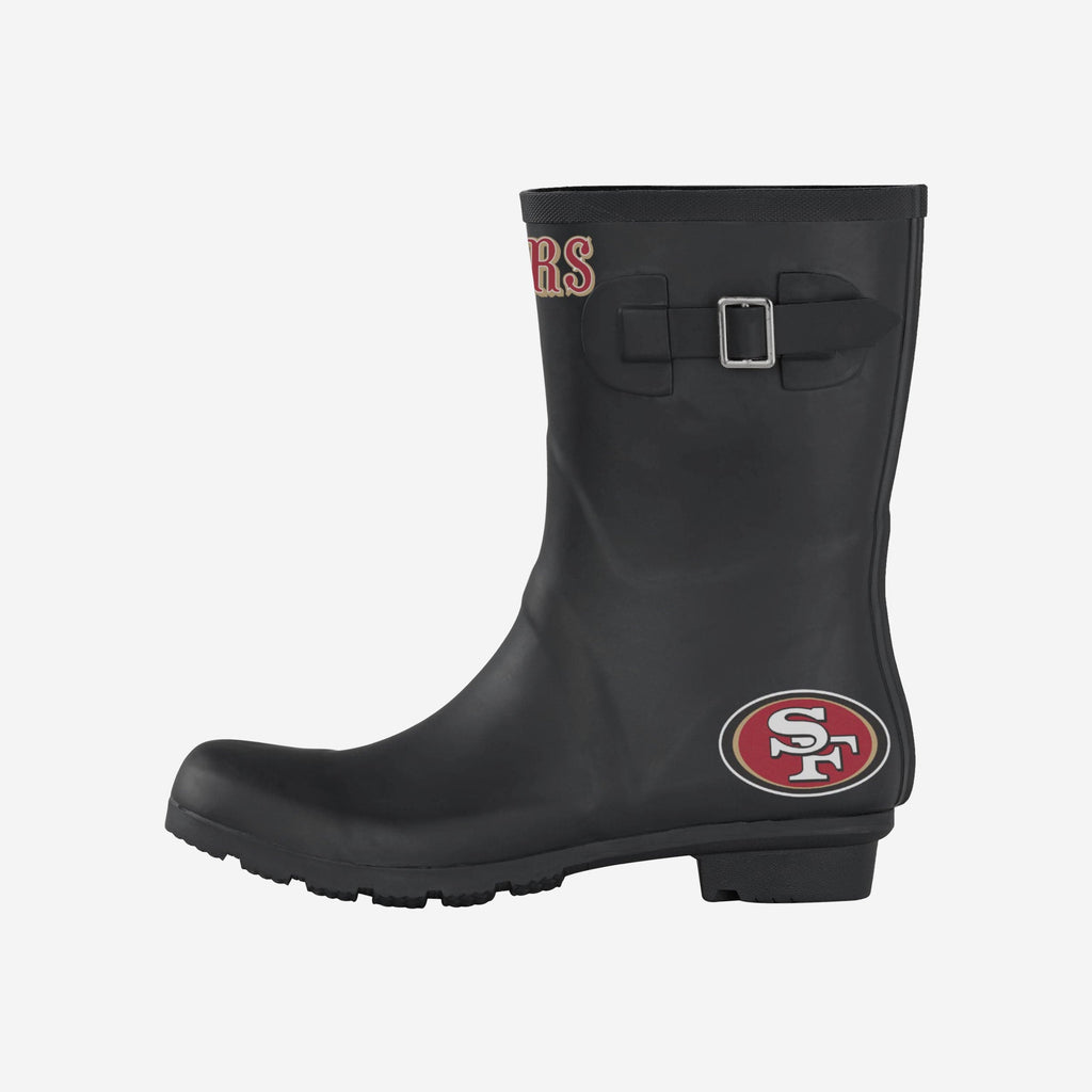 San Francisco 49ers Womens Storm Ready Rain Boot FOCO S - FOCO.com