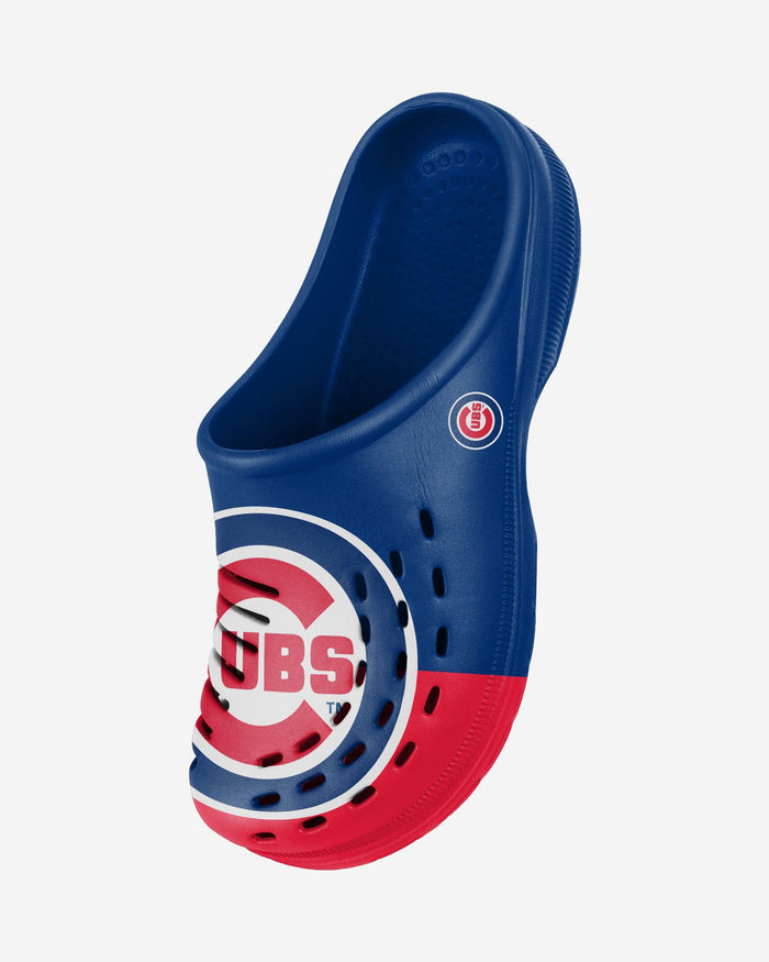 Chicago Cubs Mens Colorblock Big Logo Clog FOCO - FOCO.com