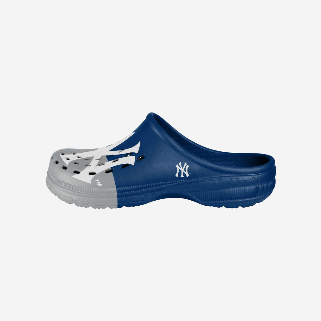 New York Yankees Mens Colorblock Big Logo Clog FOCO S - FOCO.com