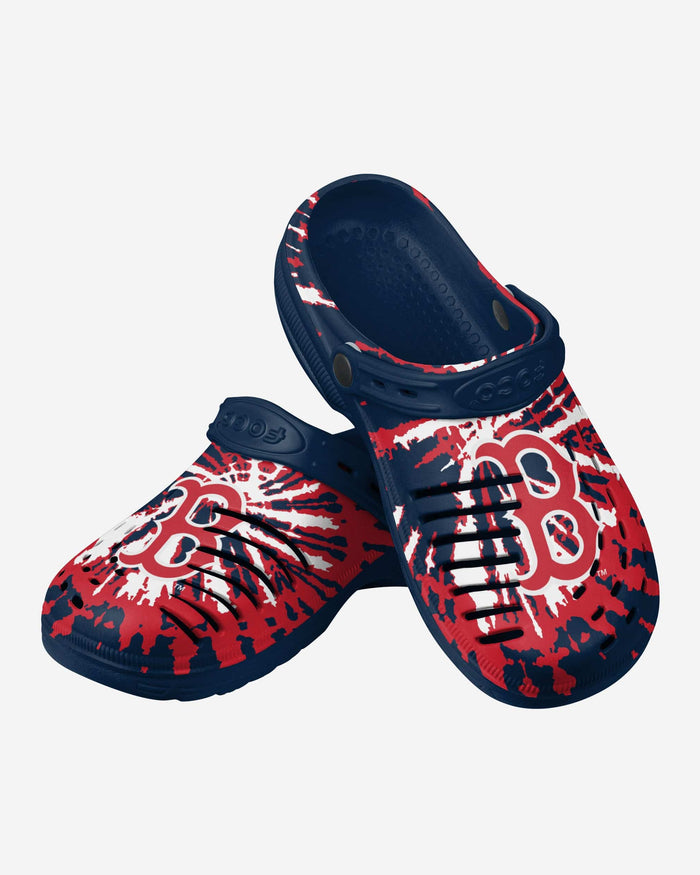 Boston Red Sox Tie-Dye Clog With Strap FOCO - FOCO.com