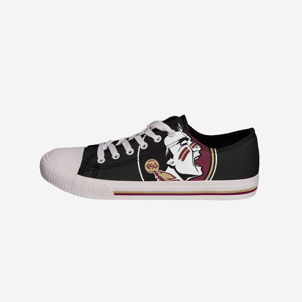 Florida State Seminoles Mens Low Top Big Logo Canvas Shoe FOCO - FOCO.com