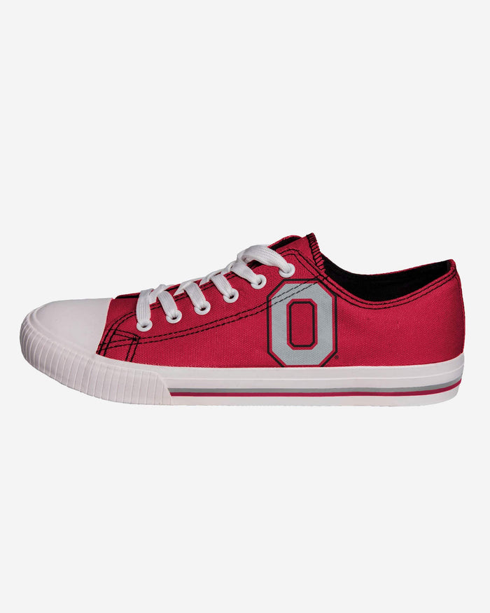 Ohio State Buckeyes Mens Low Top Big Logo Canvas Shoe FOCO - FOCO.com