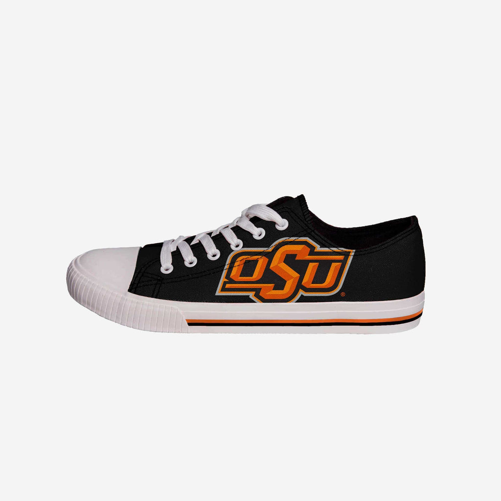 Oklahoma State Cowboys Mens Low Top Big Logo Canvas Shoe FOCO - FOCO.com