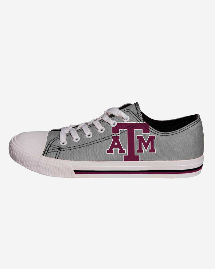 Texas A&M Aggies Mens Low Top Big Logo Canvas Shoe FOCO - FOCO.com