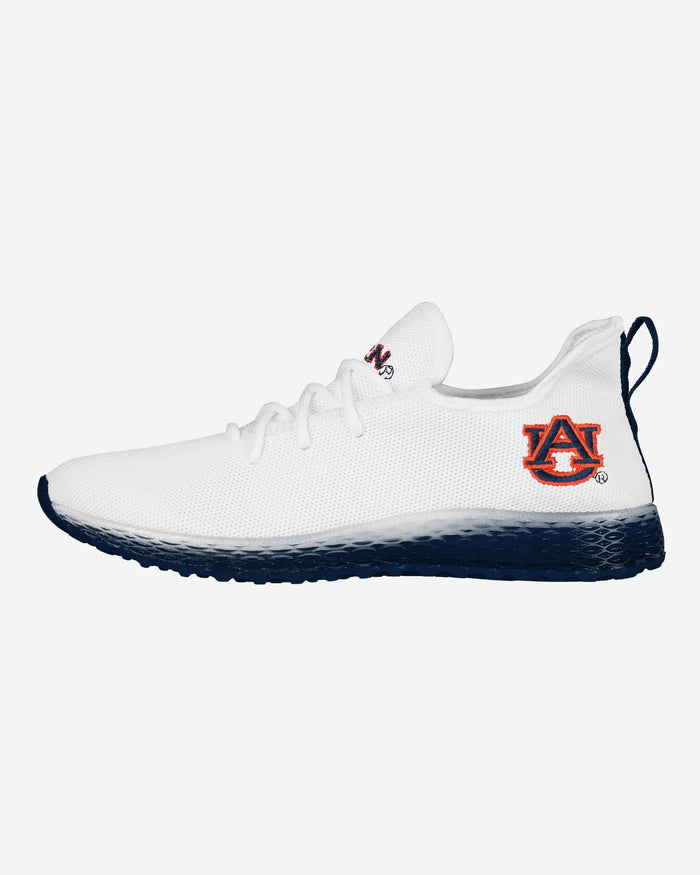 Auburn Tigers Gradient Midsole White Sneakers FOCO 7 - FOCO.com