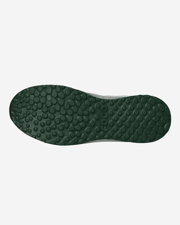 Michigan State Spartans Gradient Midsole White Sneakers FOCO - FOCO.com