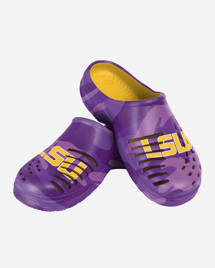 LSU Tigers Tonal Camo Clog FOCO - FOCO.com