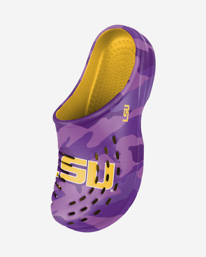 LSU Tigers Tonal Camo Clog FOCO - FOCO.com