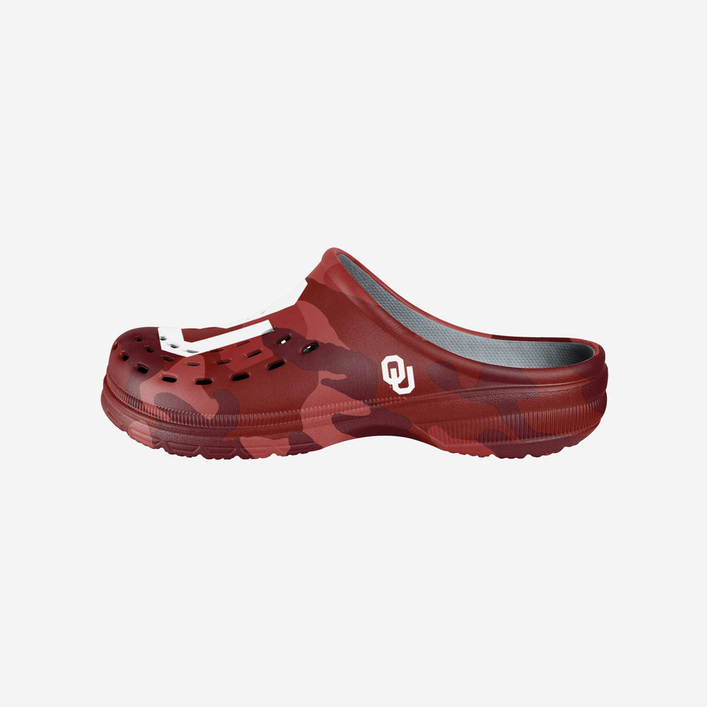 Oklahoma Sooners Tonal Camo Clog FOCO S - FOCO.com