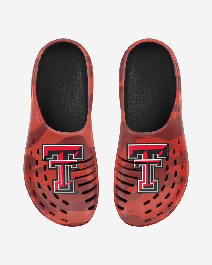 Texas Tech Red Raiders Tonal Camo Clog FOCO - FOCO.com