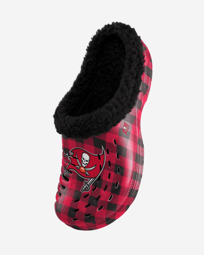 Tampa Bay Buccaneers Sherpa Lined Buffalo Check Clog FOCO - FOCO.com