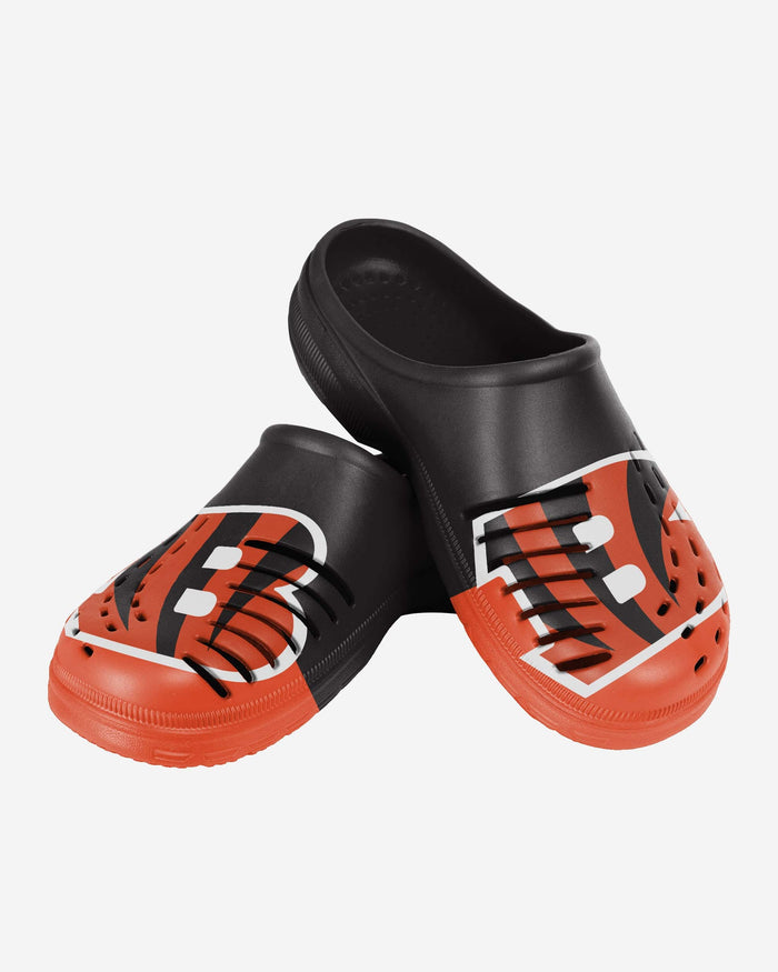 Cincinnati Bengals Colorblock Big Logo Clog FOCO - FOCO.com