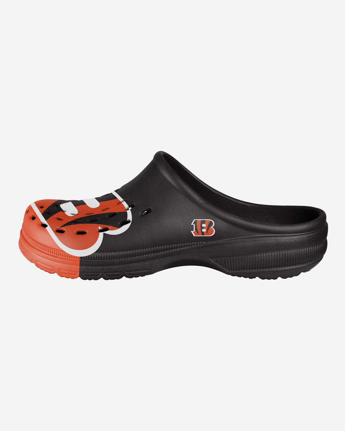 Cincinnati Bengals Colorblock Big Logo Clog FOCO - FOCO.com