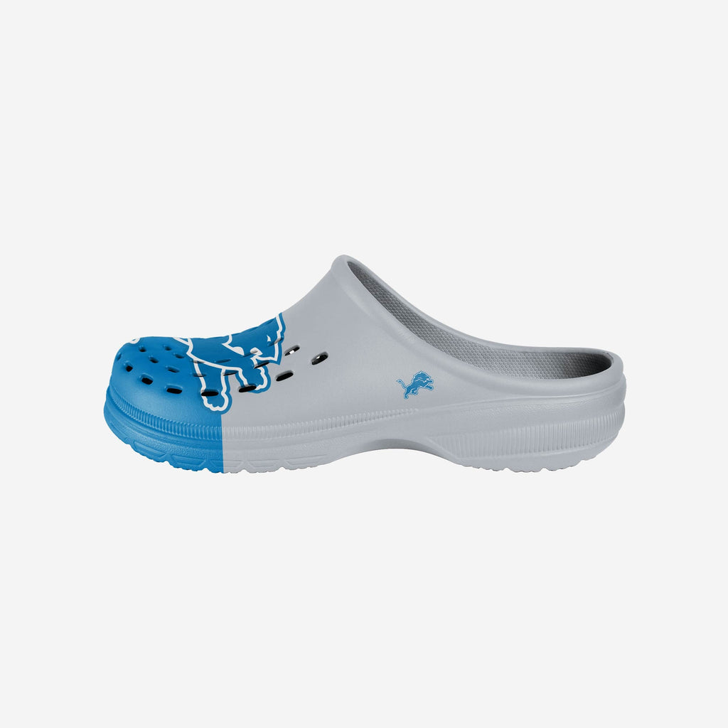 Detroit Lions Colorblock Big Logo Clog FOCO - FOCO.com