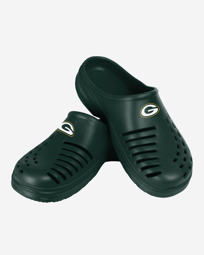 Green Bay Packers Mens Solid Clog FOCO - FOCO.com