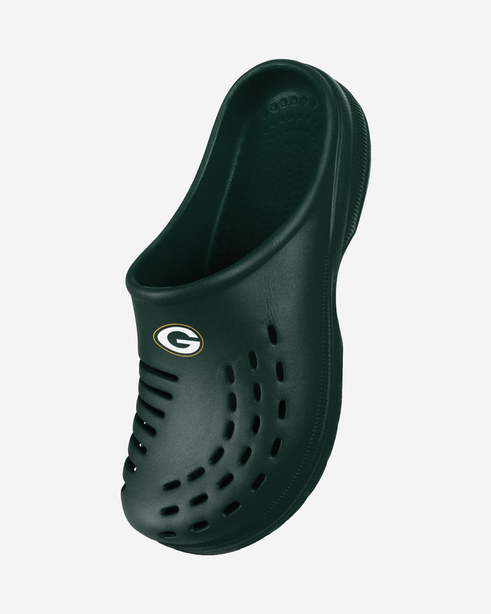 Green Bay Packers Mens Solid Clog FOCO - FOCO.com
