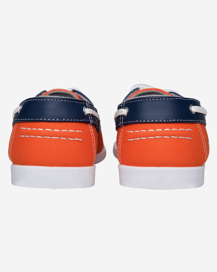 Denver Broncos Mens Side Logo Canvas Shoe FOCO - FOCO.com