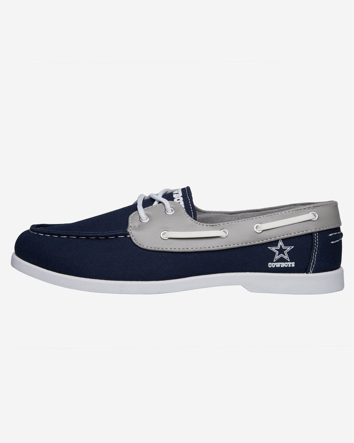 Dallas Cowboys Mens Side Logo Canvas Shoe FOCO - FOCO.com