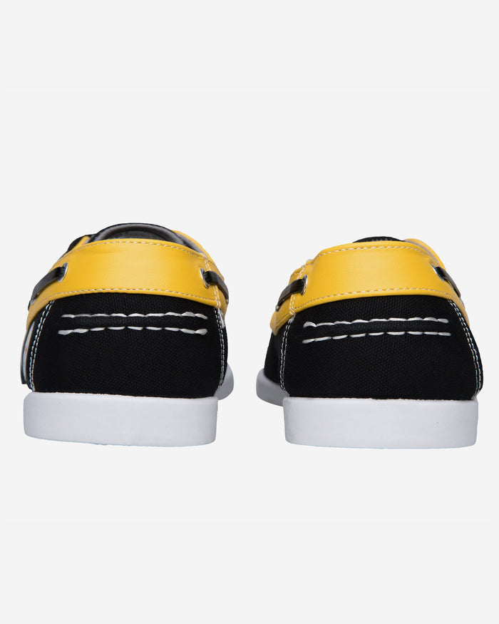 Pittsburgh Steelers Mens Side Logo Canvas Shoe FOCO - FOCO.com