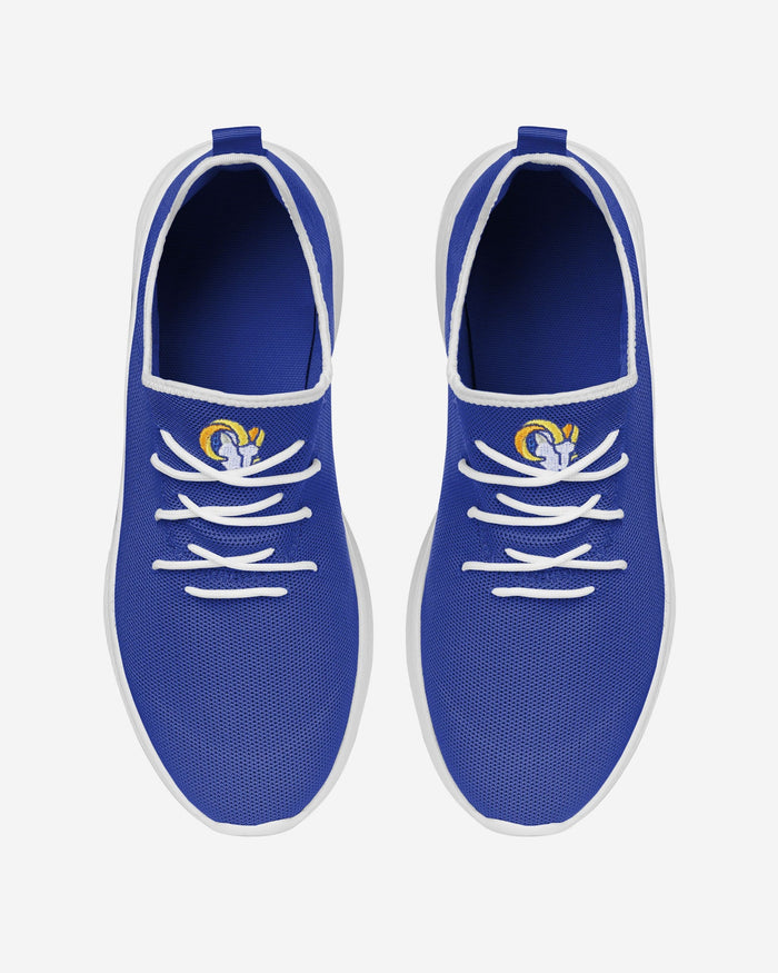 Los Angeles Rams Team Color Sneakers FOCO - FOCO.com