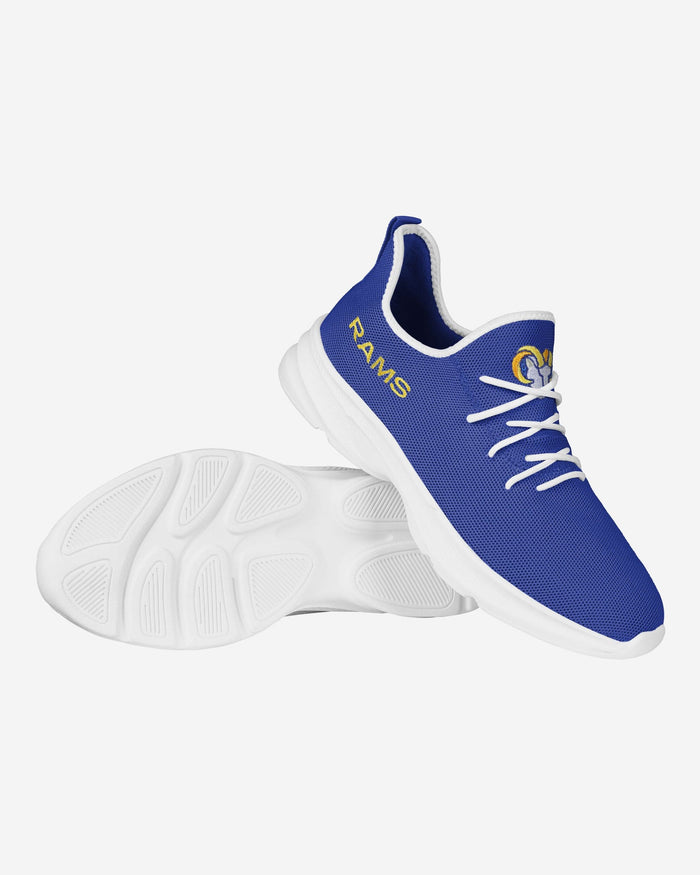 Los Angeles Rams Team Color Sneakers FOCO - FOCO.com