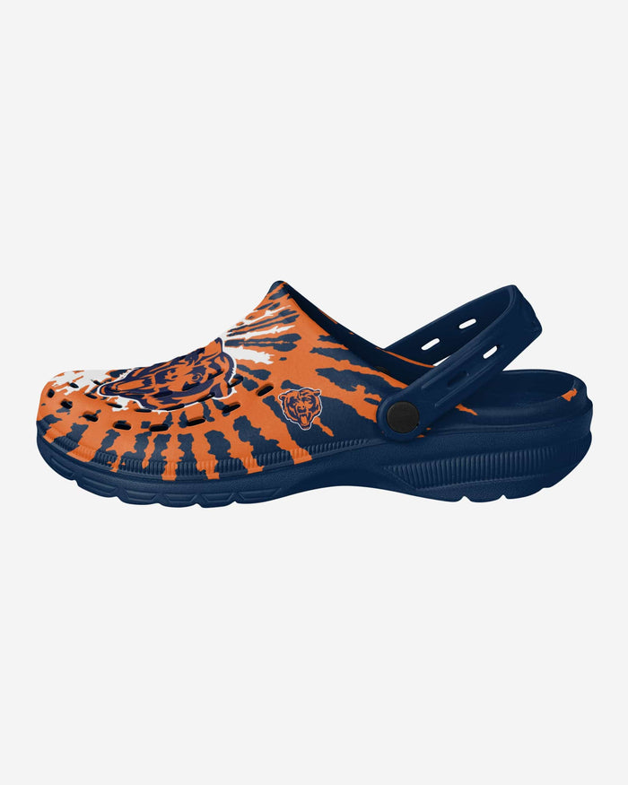 Chicago Bears Tie-Dye Clog With Strap FOCO S - FOCO.com