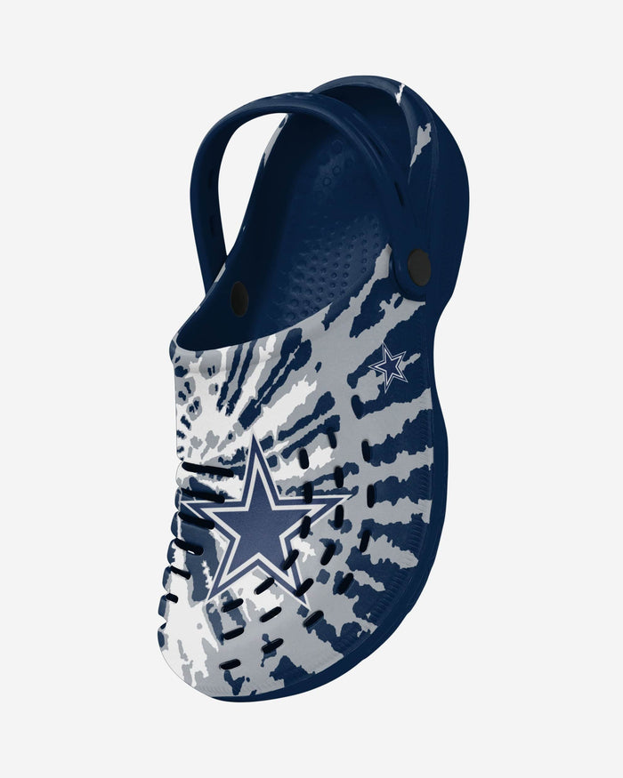 Dallas Cowboys Tie-Dye Clog With Strap FOCO - FOCO.com