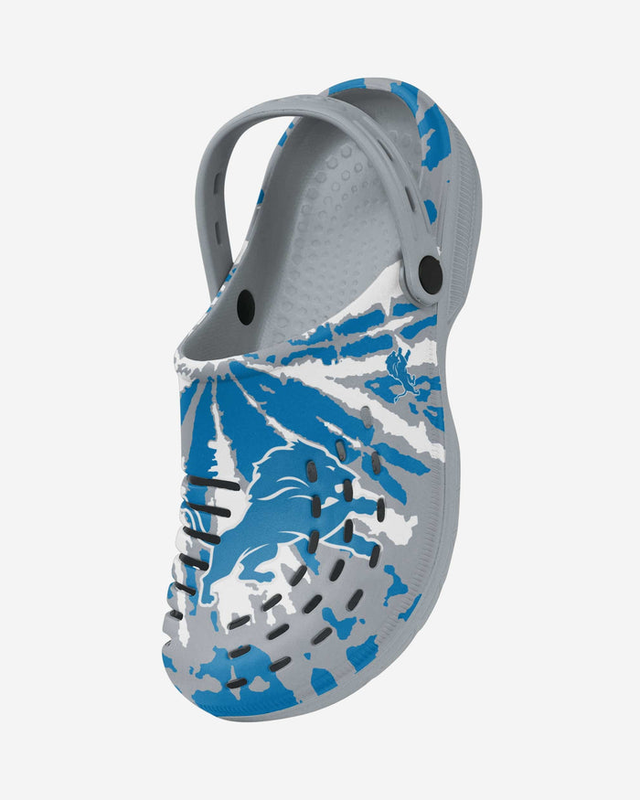 Detroit Lions Tie-Dye Clog With Strap FOCO - FOCO.com