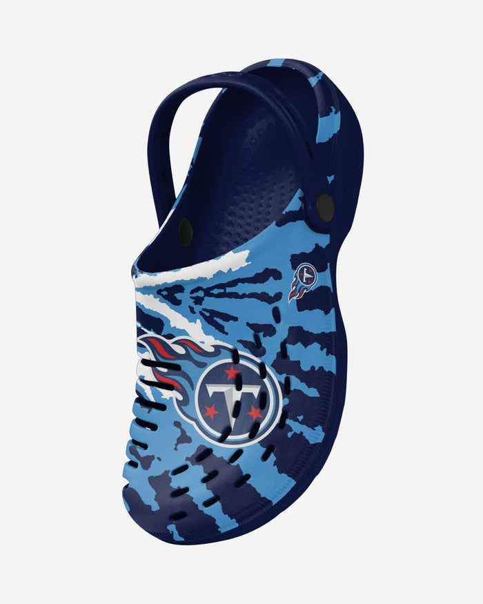 Tennessee Titans Tie-Dye Clog With Strap FOCO - FOCO.com