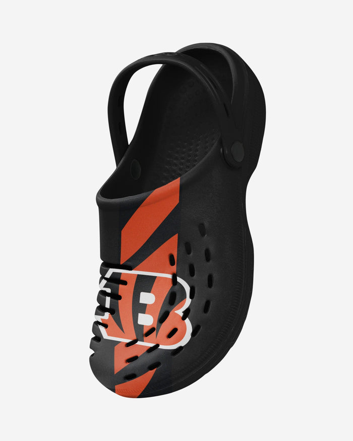 Cincinnati Bengals Team Stripe Clog With Strap FOCO - FOCO.com