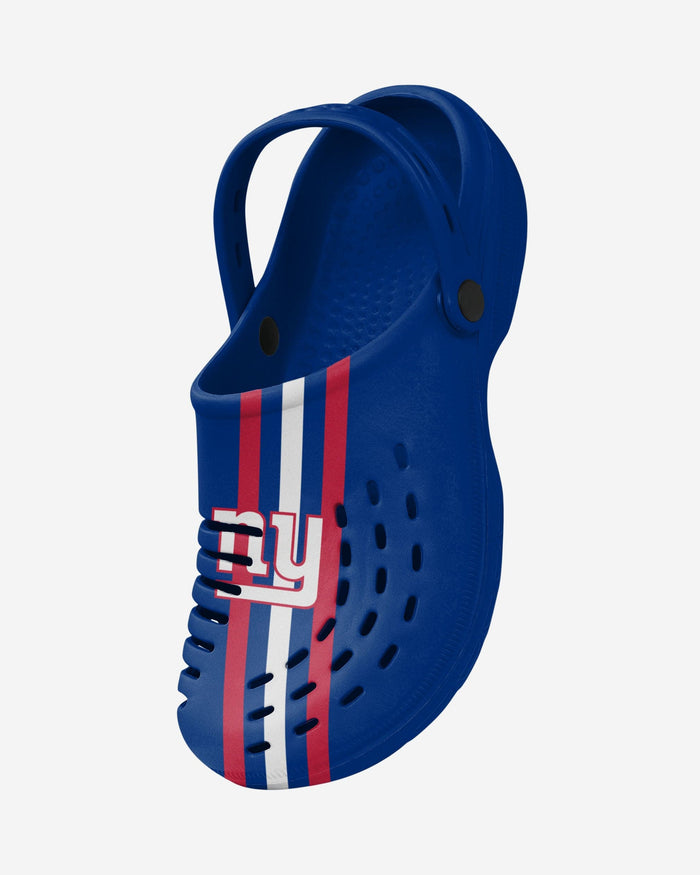 New York Giants Team Stripe Clog With Strap FOCO - FOCO.com