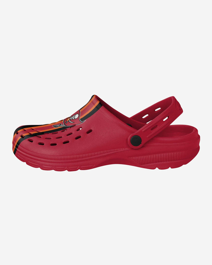 Tampa Bay Buccaneers Team Stripe Clog With Strap FOCO S - FOCO.com